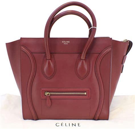 celine soft leather bag|authentic Celine bag for sale.